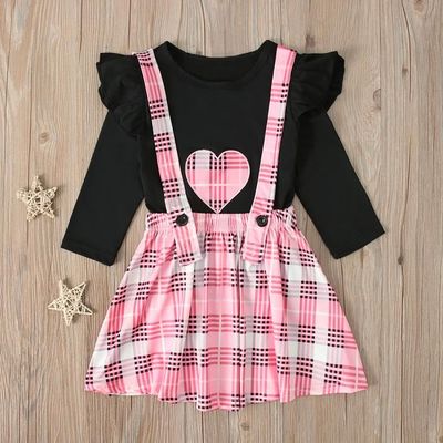 Ensemble v tement B b Filles Tops No l Costume danse manches