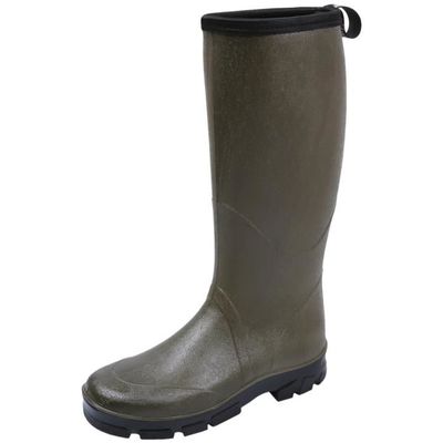 Bottes De Pluie Courtes Homme En Caoutchouc | Semelle Antidérapante, Résistante à L'abrasion | Légères, Confortables Pour Jardin, Pêche, Travail - Made In Italy