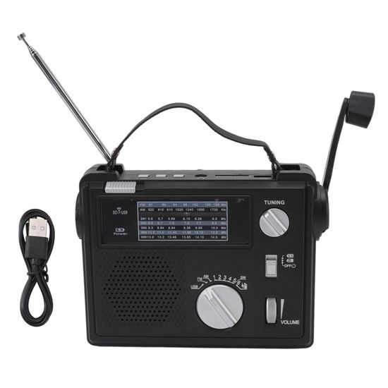 Docooler HRD-757 Radio Multibande FM AM MW SW V.UHF AIR WB