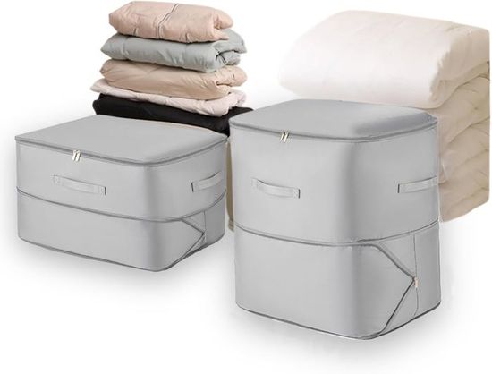 Sac De Compression Voyage 40x18x30cm | Rangement Couettes/Vêtements | Sans Aspirateur - Économise 40% D'Espace
