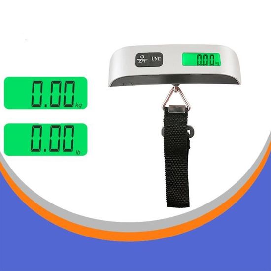 Échelle des bagages LCD - Balance à Bagages Numérique LCD Portative