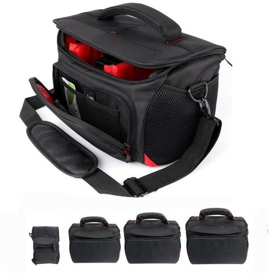 Sac Bandoulière TARION Pour Appareil Photo DSLR Et Drone – étanche, Noir, Taille S