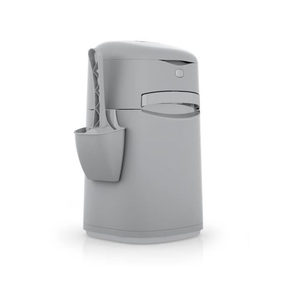 Poubelle Litter Genie Pour Déjections Canines - Anti-odeurs, Recharge Incluse - Gris