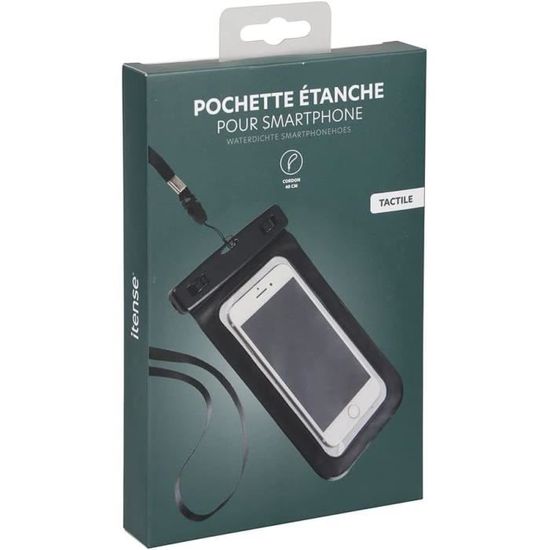 Pochette Étanche Cartes Portable Pliable Avec Cordon - Pour Randonnée Camping Alpinisme
