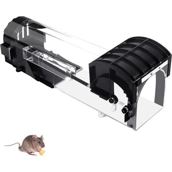 Piège à Souris Vivant GOSCH Lot De 4 - Pièges Hygiéniques Respectueux Animaux Très Sensibles Avec Aération
