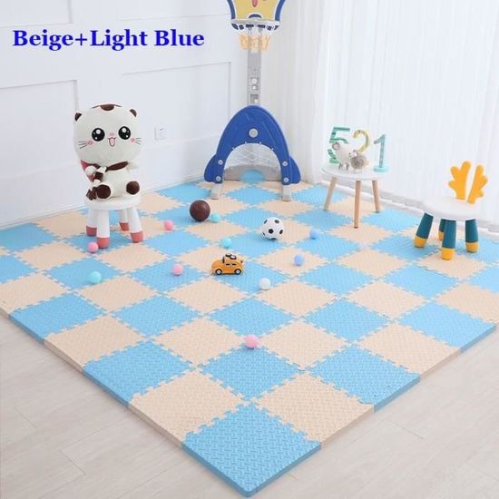 Tapis de jeu en velours Corail Tapis de jeu rampant pour chambre d