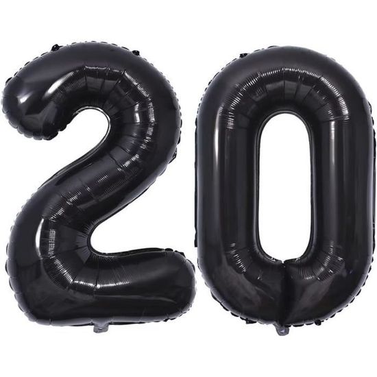 Ballon Rose En Forme De Chiffre 0 / 1 / 2 / 3 / 4 / 5 / 6 / 7 / 8 / 9