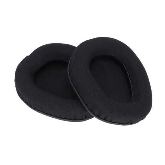 Coussins D'oreille De Remplacement Pour Casque Siberia 840 Et 800 - Cuir Protéique, Isolation Phonique - Confort Et Amélioration Du Son (lot De 2)