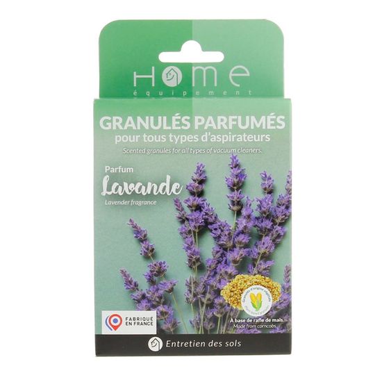 Granulés Désodorisants Lavande Pour Aspirateur - 10 Sachets X 5g - Parfum Longue Durée