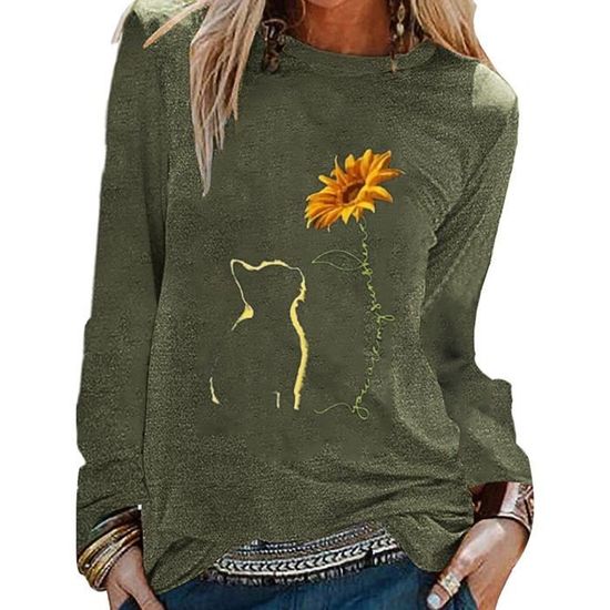 Blouse Sweet Rain Femme Taille 2X Noir - Imprimé Tournesol - Manches Cap - Doublure - Neuf Avec étiquettes