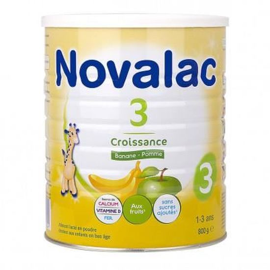 3eme Age Lait Bebe Novalac 1 3 Ans Banane Pomme 800 G Achat Vente Lait 1er Age 3eme Age Lait Bebe Novalac 1 3 Ans Banane Pomme 800 G Cdiscount Pret A Porter