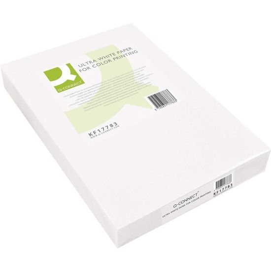 Papier - Q-CONNECT - Ultrawhite A4 - 160g - 170-250 Feuilles - Idéal