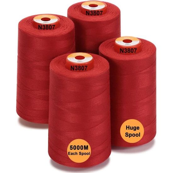 BILIEASY - Lot 72 Fils Polyester 227m | Multicolore Couture Machine/main