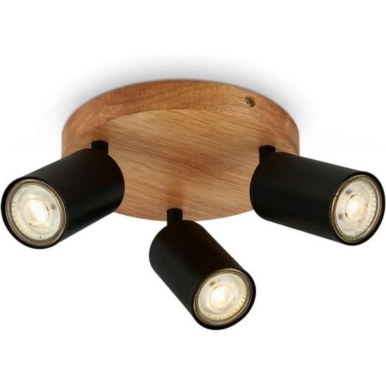 Plafonnier LED BRILONER Motif Floral 28cm - Lumière Blanc Neutre 4000K 12W
