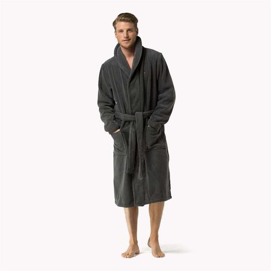 TOMMY HILFIGER PEIGNOIR DE BAIN Homme MAGNET XL Cdiscount Maison
