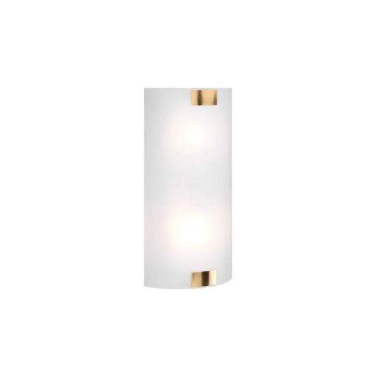 Applique murale E14 avec support de lampe en laiton pour