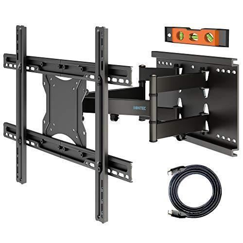 Support Mural TV Pivotant Et Inclinable - Pour Écran 37 à 80 Pouces - Charge 65 Kg - VESA 600x400mm