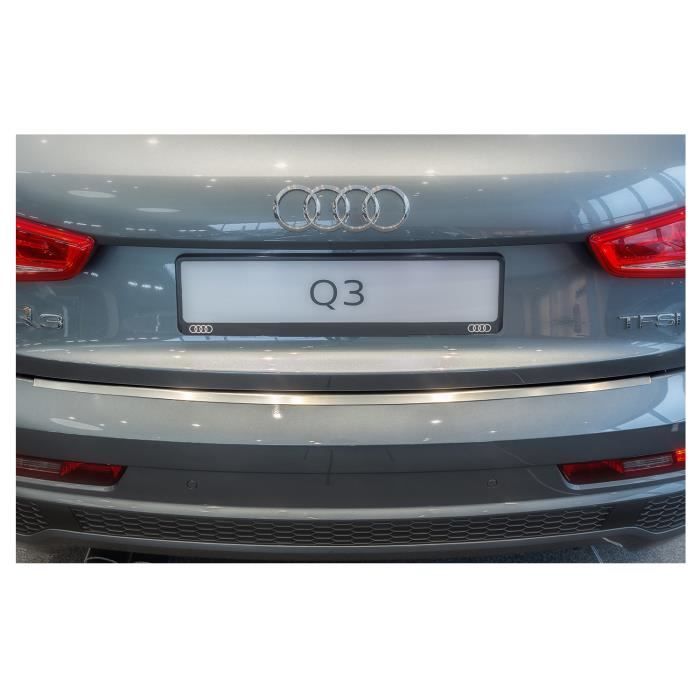Protection de seuil de coffre chargement en acier adapté pour Audi Q3 2011