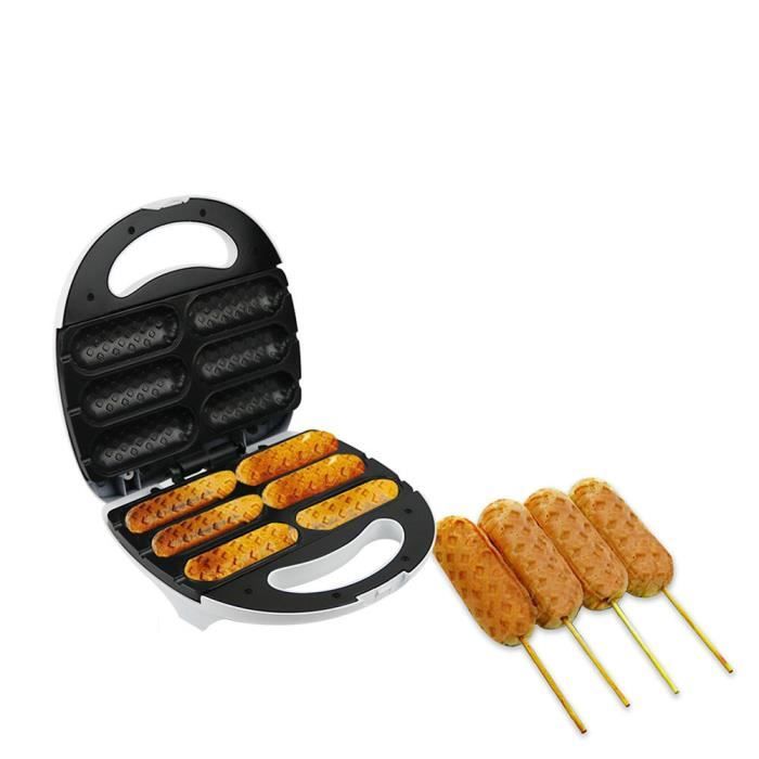 Machine à hot-dog - Machine à griller à saucisses - Machine à jambon de petit déjeuner - Machine à pain à saucisse électrique