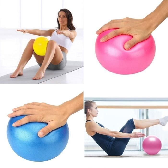 Rose appareil physique preuve Pilates balles formateur PVC lisse anti-explosion maison physique ajustement rose rose appareil rose
