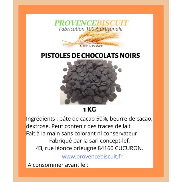 COUVERTURE DE CHOCOLAT NOIR 1 KG