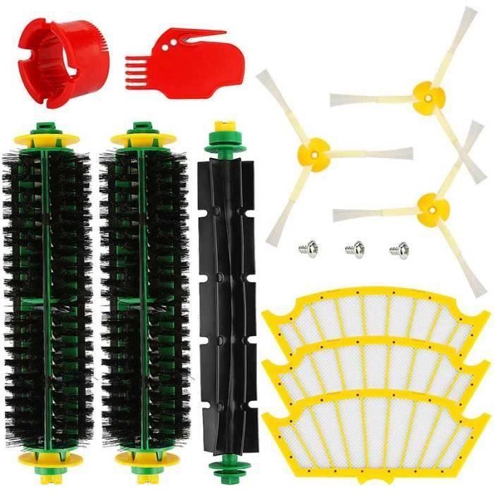 série 500 Remplacez votre aspirateur Accessoires pour iRobot série Roomba 500 532 552 Pièces de rechange pour filtre à brosse