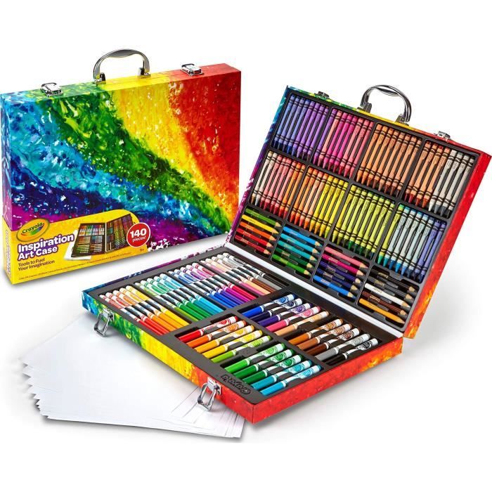 Crayola Inspiration Art Case -140 pièces-Assortiment