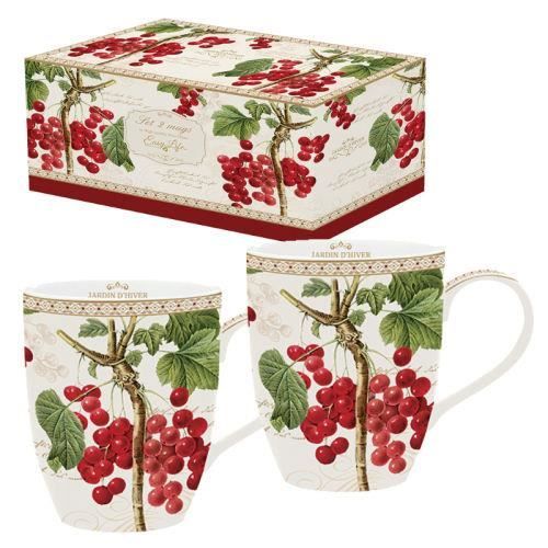 EASY LIFE Coffret de 2 mugs 350ml JARDIN D'HIVER