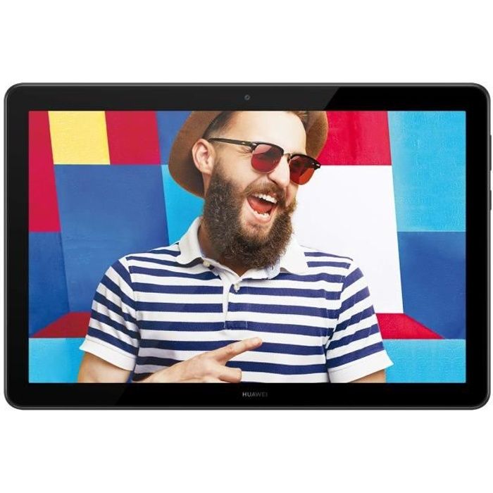 HUAWEI MediaPad T5 10 4G LTE Tablette Tactile 10.1- Noir (32Go, 3Go de RAM, Écran Full HD 1080p, Android 8.0