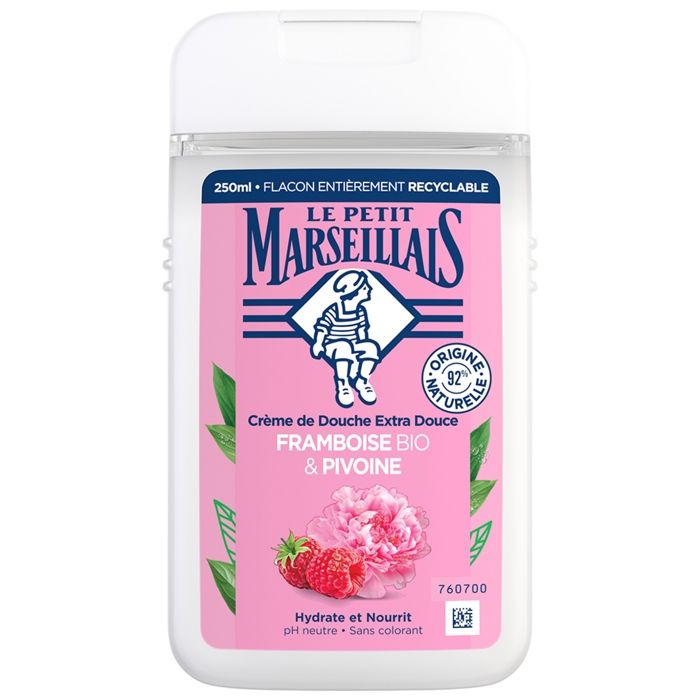 LE PETIT MARSEILLAIS Gel douche Cueillettes fruitées Framboise