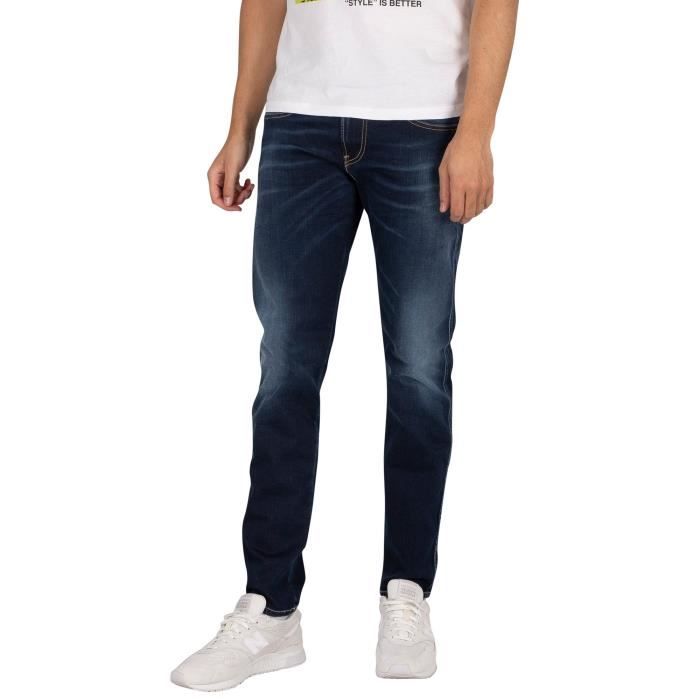 Replay Pour des hommes Jean Hyperflex X-Lite, Bleu
