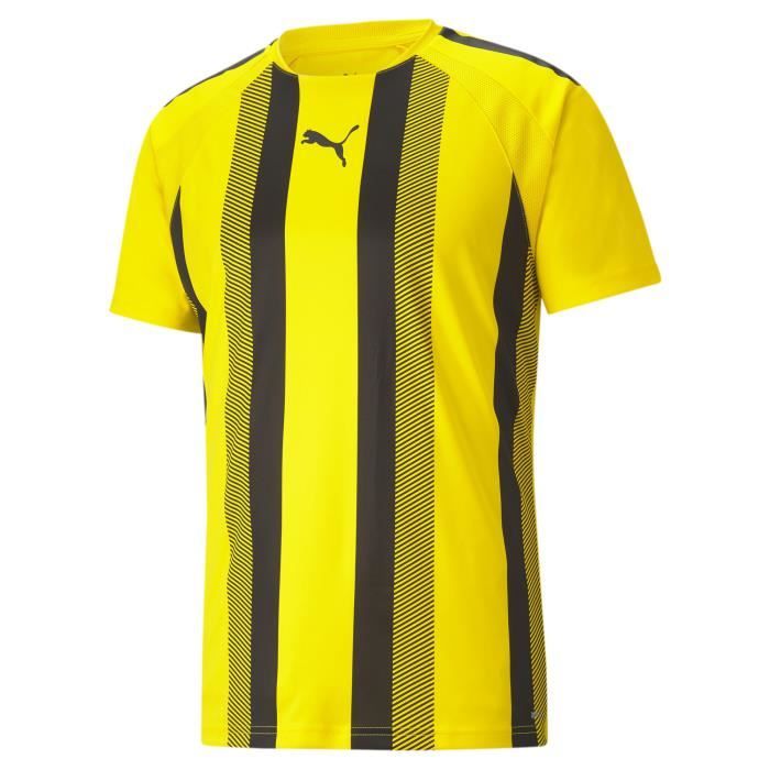 Maillot Puma Team Liga Striped - jaune or/noir - XXL