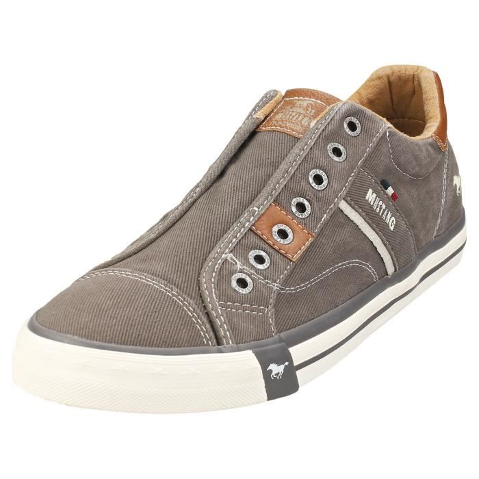 Baskets - Mustang - LOW TOP SNEAKER - Homme - Gris