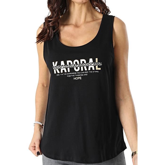Debardeur femme Kaporal Klams Black
