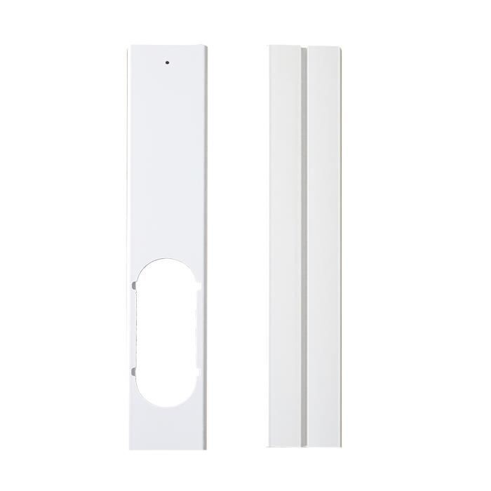 2 pièces plaque de joint de fenêtre réglable Kit de glissière de fenêtre bien scellé plaque connecteur de Tube de tuyau d'échappemen
