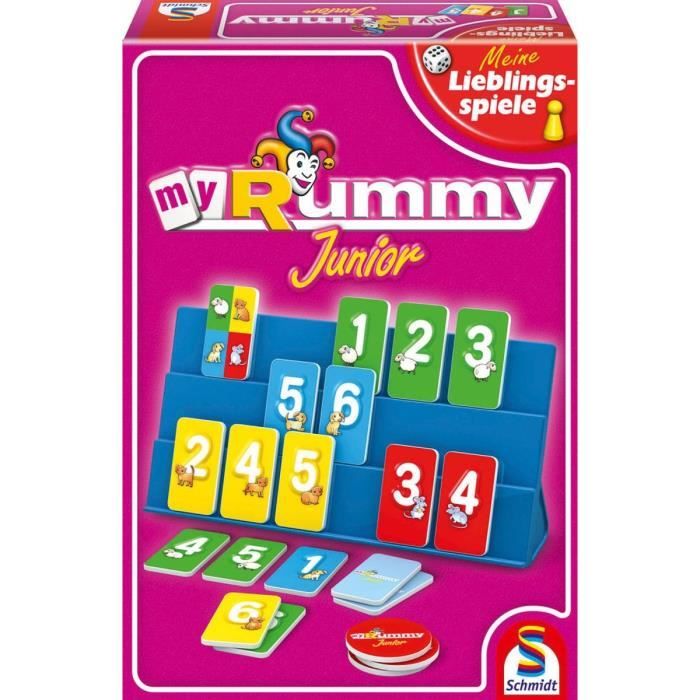 MyRummy Junior - Jeu de société enfant - SCHMIDT AND SPIELE