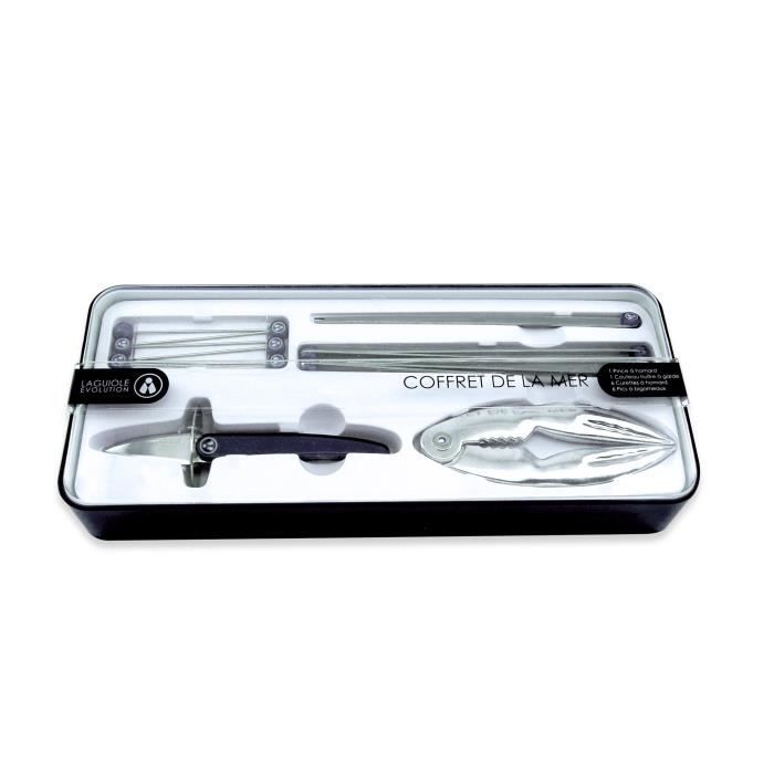 LAGUIOLE EVOLUTION Coffret Fruits de Mer NOIR