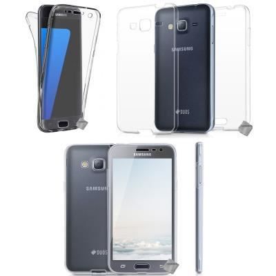 VSHOP® Coque Galaxy J7 2016, [Silicone Case][Transparente Etui][Anti Scratch Housse] pour Samsung Galaxy J7 2016