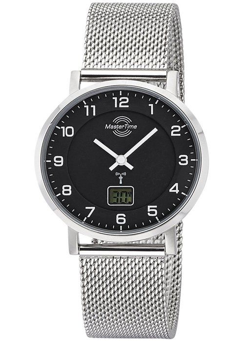 Master Time MTLS-10738-22M — Montre femme acier noire double affichage 5 ATM verre minéral Master Time MTLS-10738-22M — Montre femme acier noire double affichage 5 ATM verre minéral