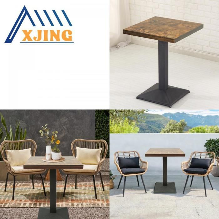 Table De Salle à Manger, Table De Cuisine Carrée Pour 2 Personnes En Bois Blanc 75 X 75 X 76 Cm 95036470