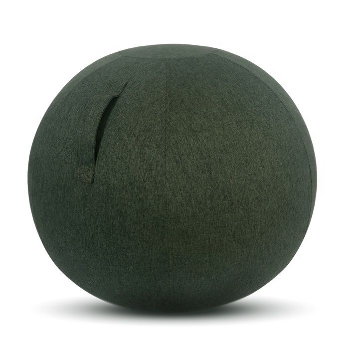 Kenoko Ballon De Siège Ergonomique NAMI 55 Cm – Anti-Éclatement, Housse Lavable OEKO-TEX – Idéal Bureau, Yoga, Grossesse – Pompe Incluse (Turquoise)