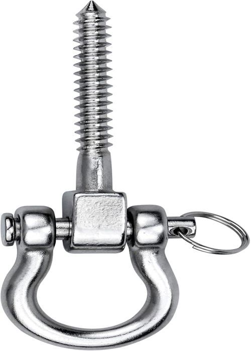 Jubaopen 8PCS Pontet INOX, Plaque à œillets En Acier Jubaopen 8PCS Pontet INOX, Plaque à œillets En Acier