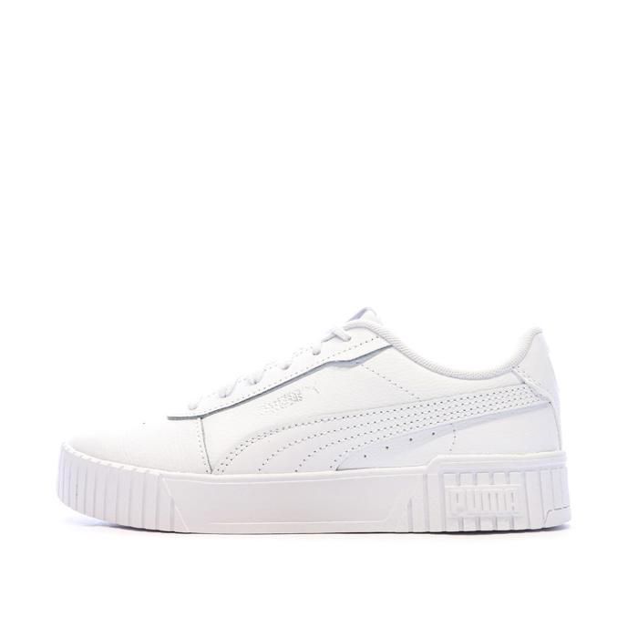 Puma Baskets Blanches Femme Carina 2.0