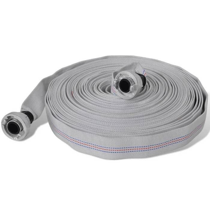 Tuyau dincendie - vidaXL - 20 m - Raccords D-Storz - PVC - 8 bar