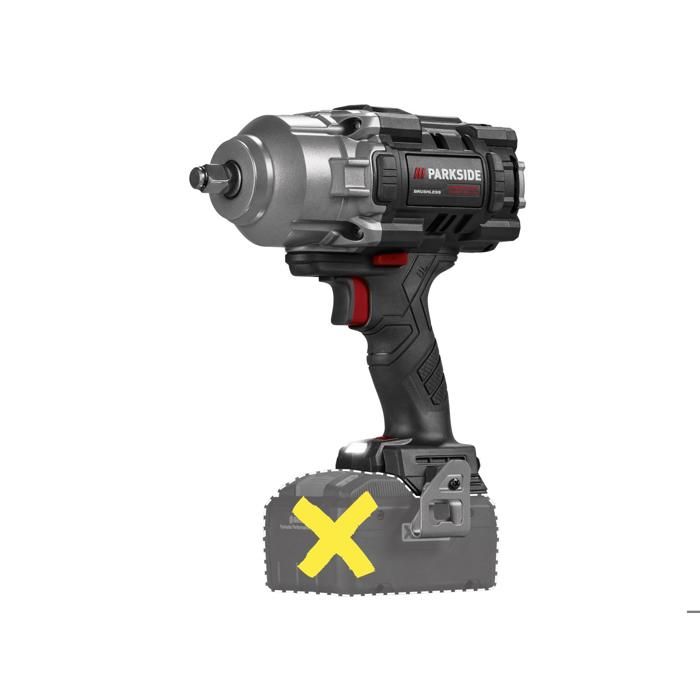 PARKSIDE PERFORMANCE® Visseuse à chocs sans fil PASSP 20-Li C4 20 V