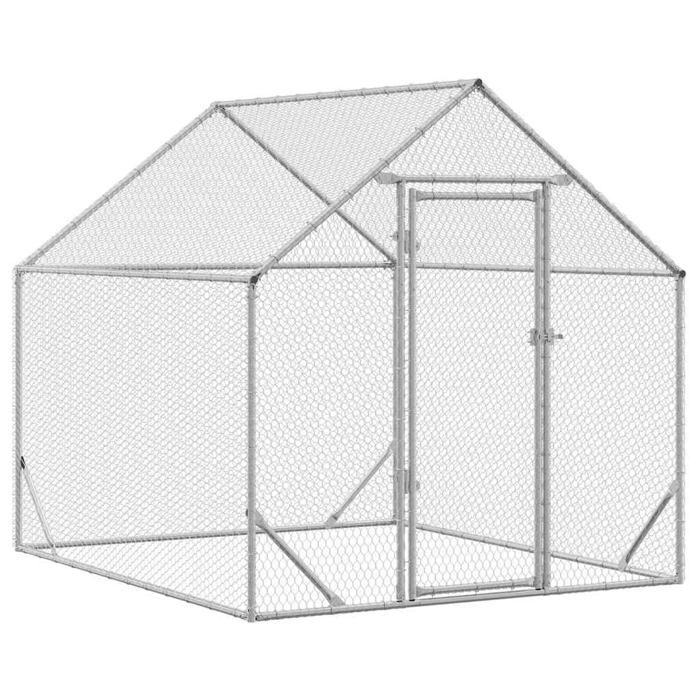 Cage à Poules vidaXL 400x170x177 cm – Acier Galvanisé