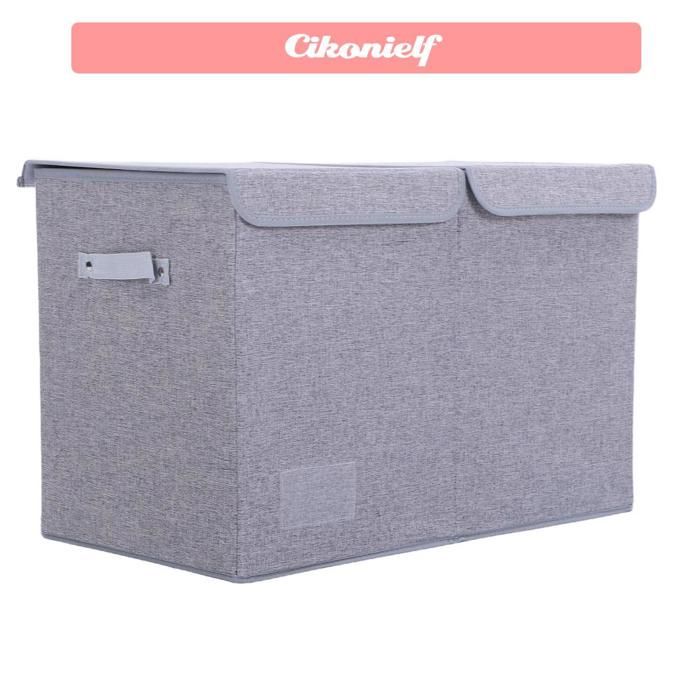 zerone Grande boîte de rangement pour jouets Grand Coffre à Jouets Organisateur de Rangement pour Enfants en meuble rangement