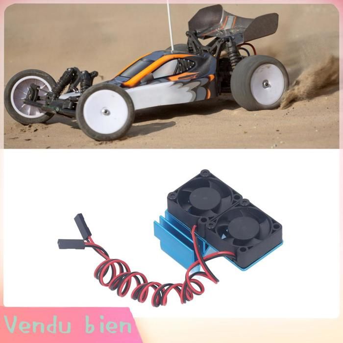Garosa Dissipateur thermique RC ventilateur haute vitesse DC 5V RC évier De Chaleur à Haute Vitesse jeux accessoire