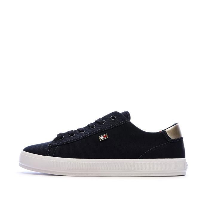 Tommy Hilfiger Baskets Marine Femme Tommy Hilfiger Vulc Canvas Lace Up