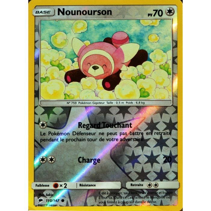 Carte Pokemon 110 147 Nounourson 70 Pv Reverse Sl3 Soleil Et Lune Ombres Ardentes Neuf Fr Achat Vente Carte A Collectionner Cdiscount Carte Pokemon 110 147 Nounourson 70 Pv Reverse Sl3 Soleil Et Lune Ombres Ardentes Neuf Fr Achat Vente Carte A Collectionner Cdiscount